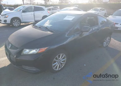 2012 Honda Civic Ex from USA, damaged, VIN 2HGFG3B85CH520531